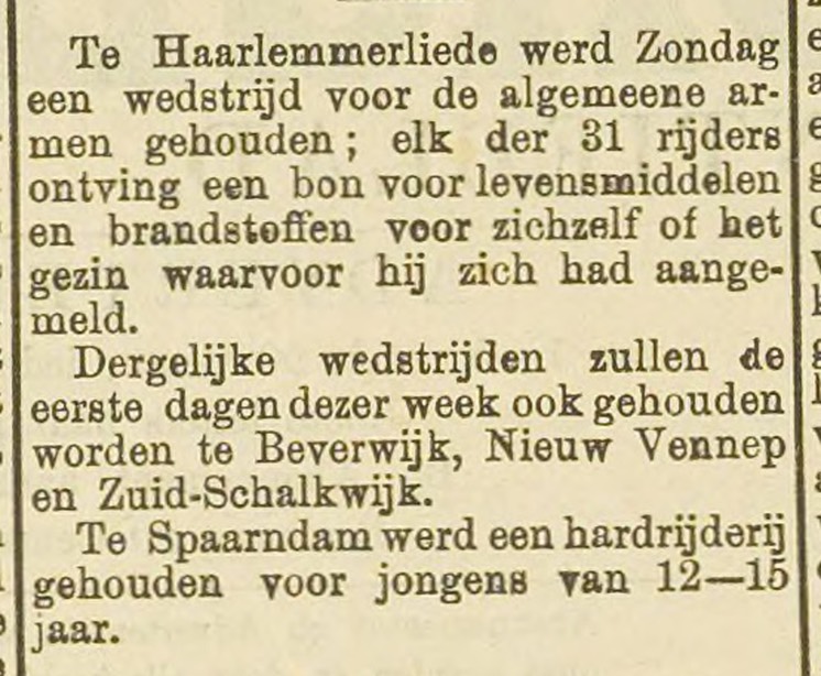 18950212-HD Hardrijderij voor algemene armen